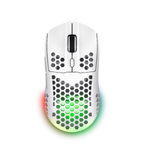 MOUSE TRUST WIRELESS GXT 929W HELOX ULTRALIGERO, ILUMINACION LED CON RESPIRACION BLANCO