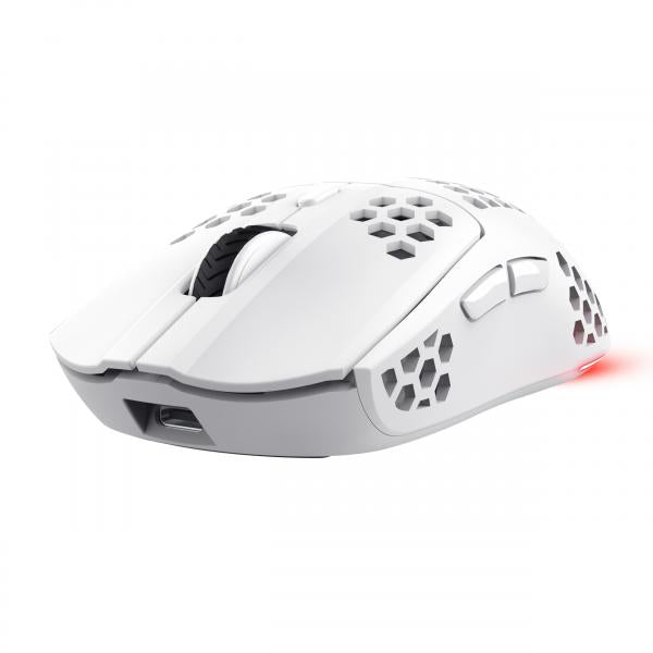 MOUSE TRUST WIRELESS GXT 929W HELOX ULTRALIGERO, ILUMINACION LED CON RESPIRACION BLANCO Hover Image