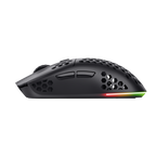 MOUSE TRUST WIRELESS GXT 929BK HELOX ULTRALIGERO, ILUMINACION LED CON RESPIRACION NEGRO