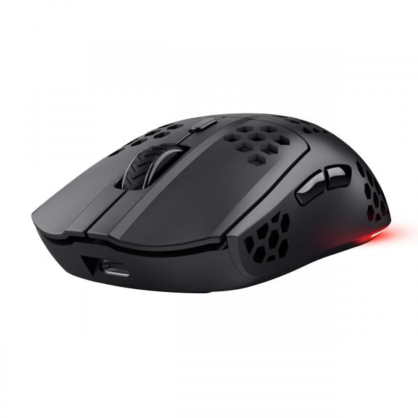 MOUSE TRUST WIRELESS GXT 929BK HELOX ULTRALIGERO, ILUMINACION LED CON RESPIRACION NEGRO Hover Image