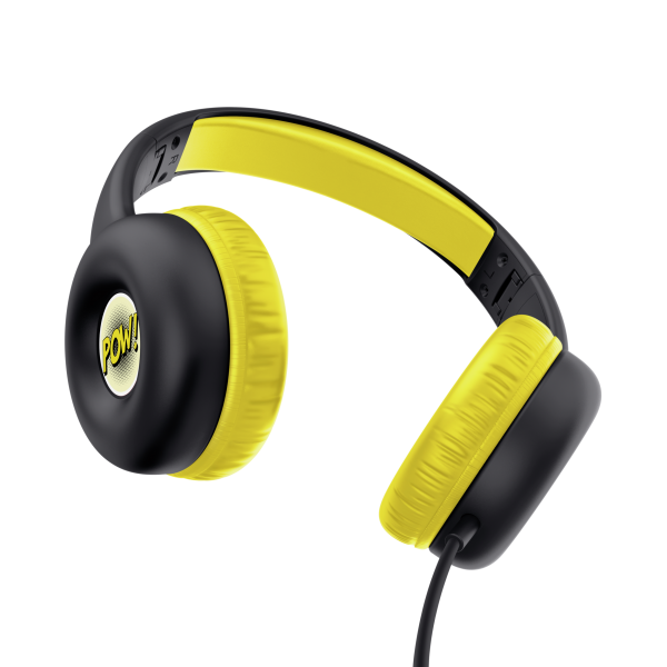 Auriculares Infantiles Trust Nouna Kids/ Con Micrófono/ Negr