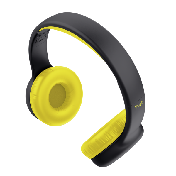 Auriculares Infantiles Trust Nouna Kids/ Con Micrófono/ Negr