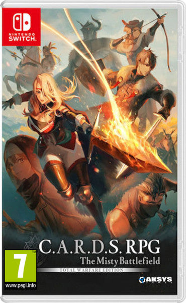 C.a.r.d.s. Rpg The Misty Battlefield - Total Warfare Edition Nintendo Switch Hover Image