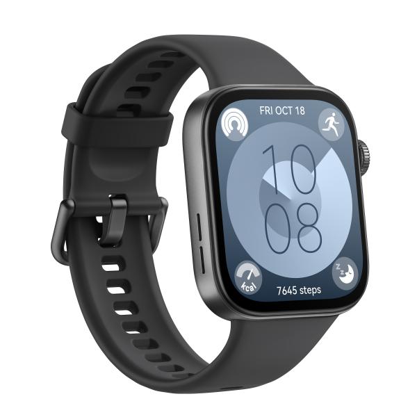 Huawei Watch Fit 3 Negro - Reloj inteligente con GPS
