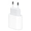 Cargador de Pared APPLE MUVV3ZM/A - Carga Rápida  20W  USB Tipo C