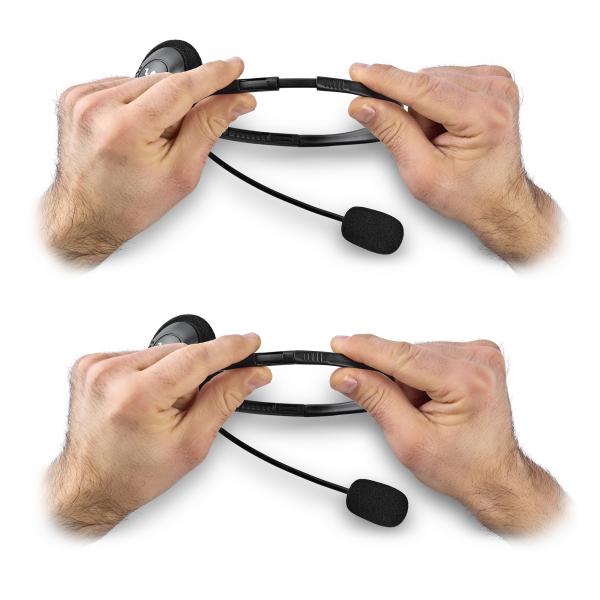 Auriculares Ngs Ms103 Max/ Con Micrófono/ Jack 3.5/ Negros