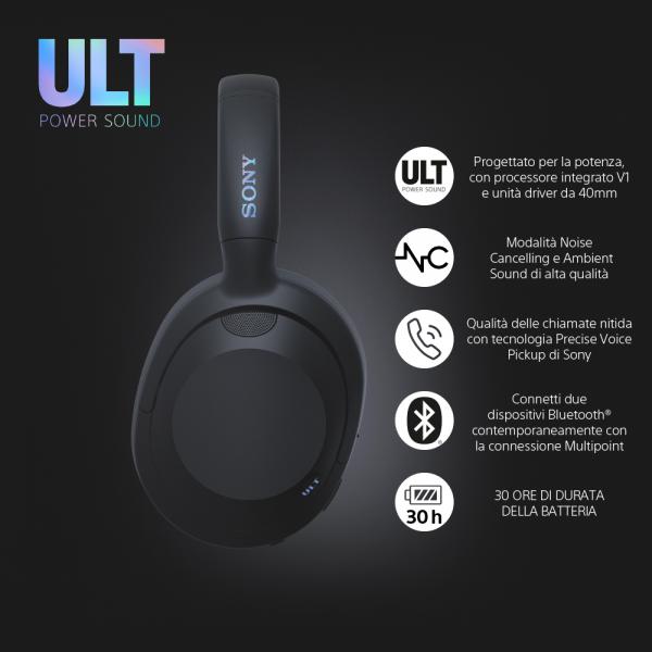 Sony Wh-ult900n Black / Auriculares Overear Inalámbricos Main Image
