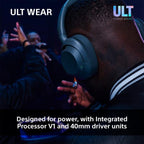 Sony ULT Wear Negro Diadema ANC Bluetooth 5.2 Multipunto Auriculares inalámbricos