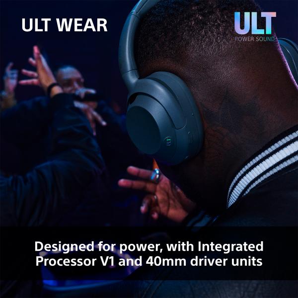 Sony ULT Wear Negro Diadema ANC Bluetooth 5.2 Multipunto Auriculares inalámbricos