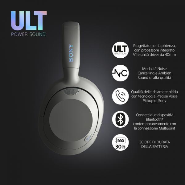 Sony Wh-ult900n White / Auriculares Overear Inalámbricos