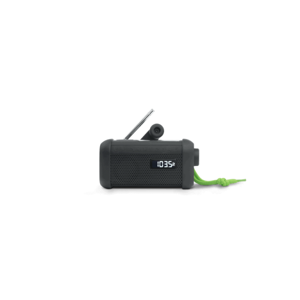 Muse Mh-08mb Black / Radio Portátil Solar