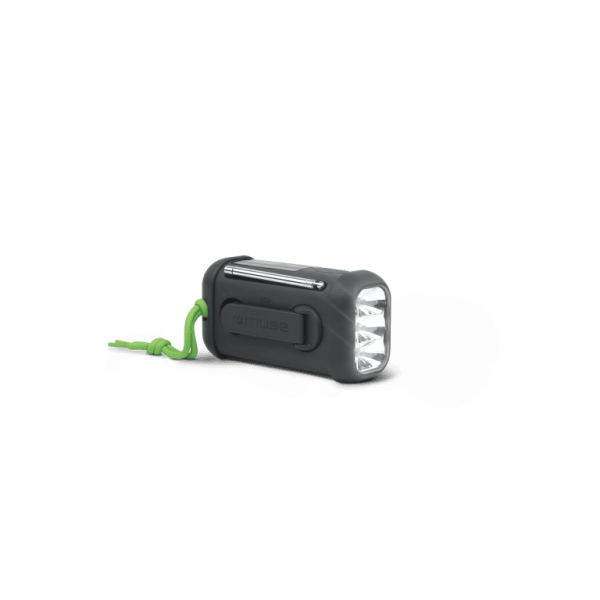 Muse Mh-08mb Black / Radio Portátil Solar