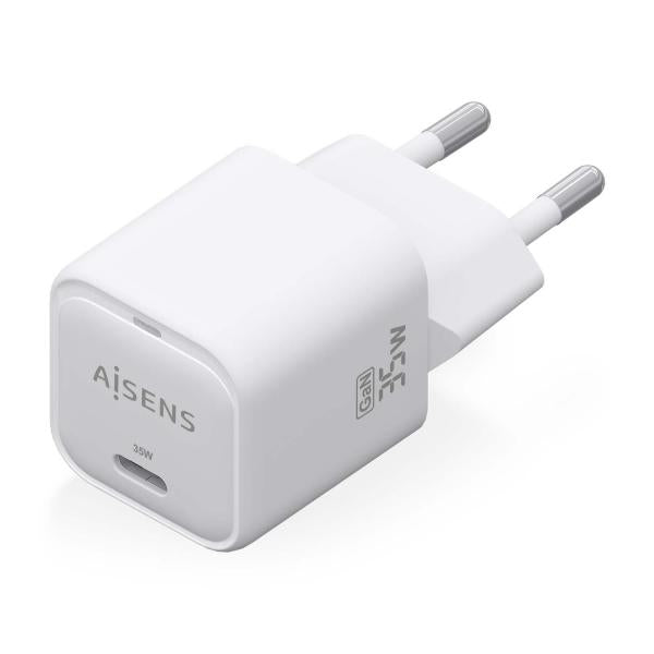 Cargador Gan De Pared Aisens Asch-35W1P022-W/ 1Xusb Tipo-C/