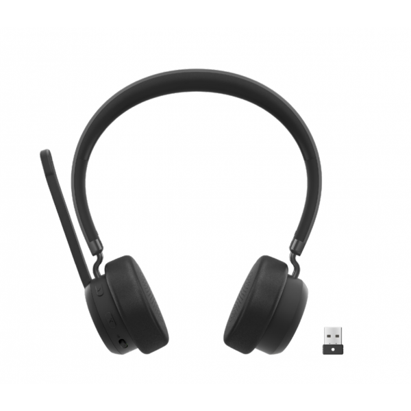 Headset Lenovo Wireless Voip Bluetooth Cancelacion De Ruido Activa