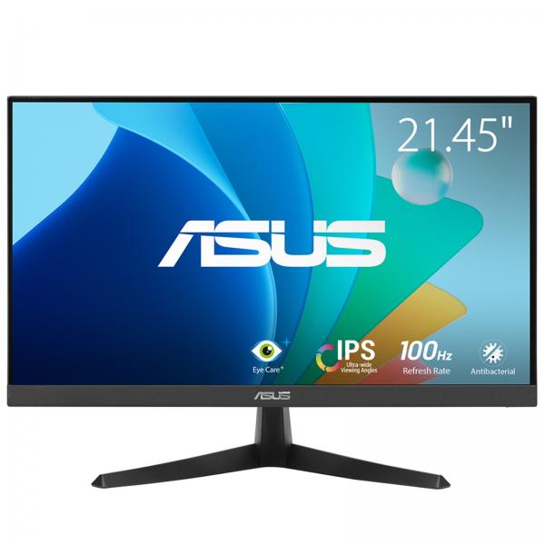 Monitor 22" Hdmi Vga Asus Vy229hf Ips Fhd 100hz 1ms Vesa 100x100 Negro