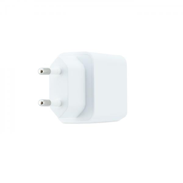 Coolbox Cargador Gan 30W Usb-C/Usb-A Pared