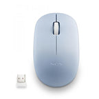 Mouse Ngs Wireless Fog Pro Azul 1000dpi 2 Botones Nano Receptor 2.4ghz