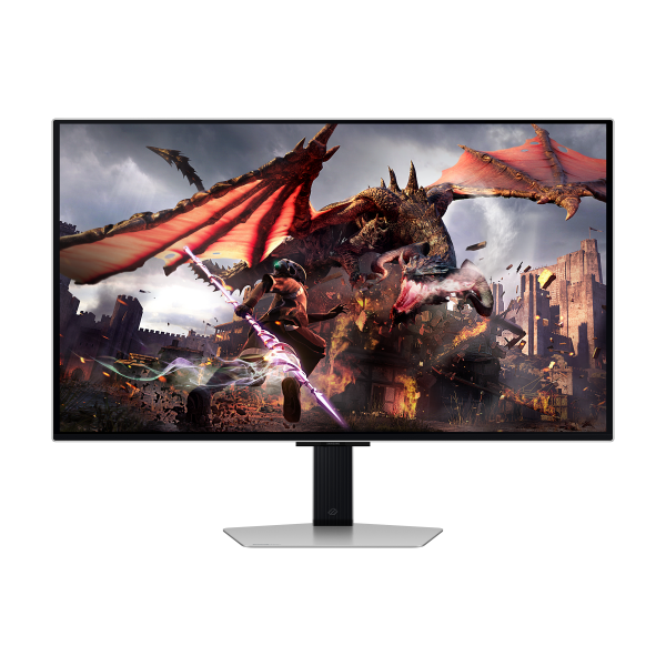 Samsung G80SD pantalla para PC 81,3 cm (32") 3840 x 2160 Pixeles 4K Ultra HD OLED Plata