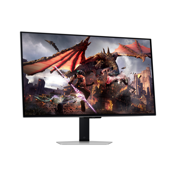 Samsung G80SD pantalla para PC 81,3 cm (32") 3840 x 2160 Pixeles 4K Ultra HD OLED Plata