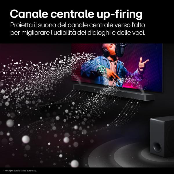 LG S90TR 7.1.3 670 W Negro - Barra de sonido