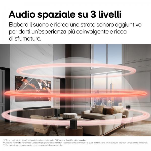 LG S95TR 9.1.5 810 W Negro - Barra de sonido