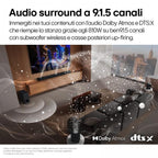 LG S95TR 9.1.5 810 W Negro - Barra de sonido