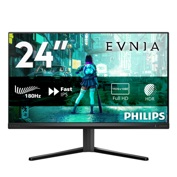 Philips Evnia 24M2N3200S/00 23.8" FullHD IPS 180 Hz Negro Main Image