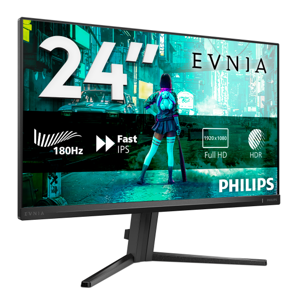 Philips Evnia 24M2N3200S/00 23.8 FullHD IPS 180 Hz Negro