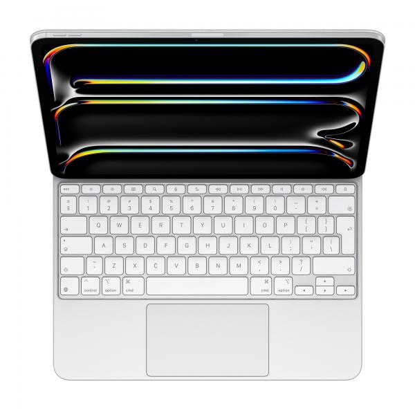 Teclado Apple Magic Keyboard Folio Para Ipad Pro Blanco Ingles