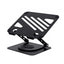 Soporte De Portatil Trust Zeff Metalico Color Negro Plegable Giratorio Hasta 16" 10kg
