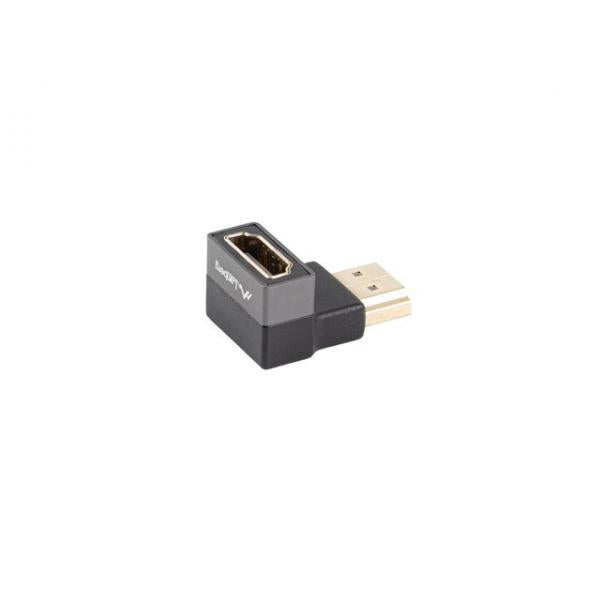 Adaptador 8K Lanberg Hdmi(M) A Hdmi(H) Angulo Abajo Aluminio