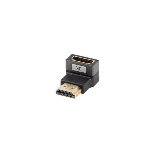 Adaptador 8K Lanberg Hdmi(M) A Hdmi(H) Angulo Abajo Aluminio