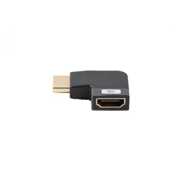 Adaptador 8K Lanberg Hdmi(M) A Hdmi(H) Angulo Izquierda Alum