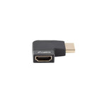 Adaptador 8K Lanberg Hdmi(M) A Hdmi(H) Angulo Derecha Alumin