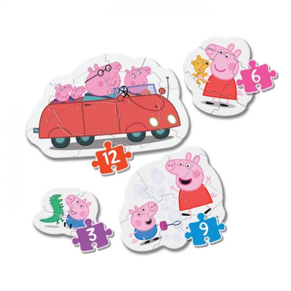 Puzzle My First Puzzle Peppa Pig 3-6-9-12Pzs Main Image