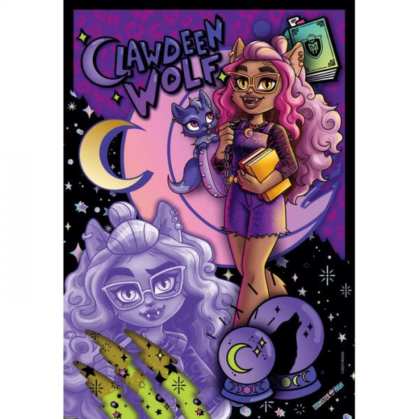 Puzzle Clawdeen Wolf Monster High 150Pzs Main Image