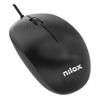 Nilox Mousb1012 Negro / Ratón Usb, 1200 Dpi, 3 Botones