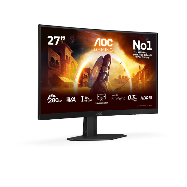 AOC G4 C27G4ZXE 27" LED Fast VA FullHD 280Hz 1ms Curvo