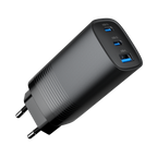 Cargador Rapido Usb Gembird Power Delivery Gan De 3 Puertos