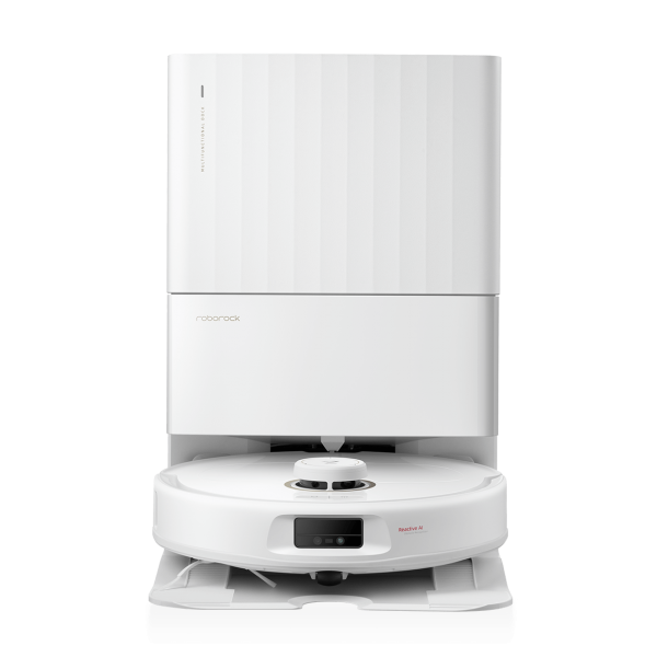 Roborock Qrevo MaxV Blanco con Base de autolimpieza