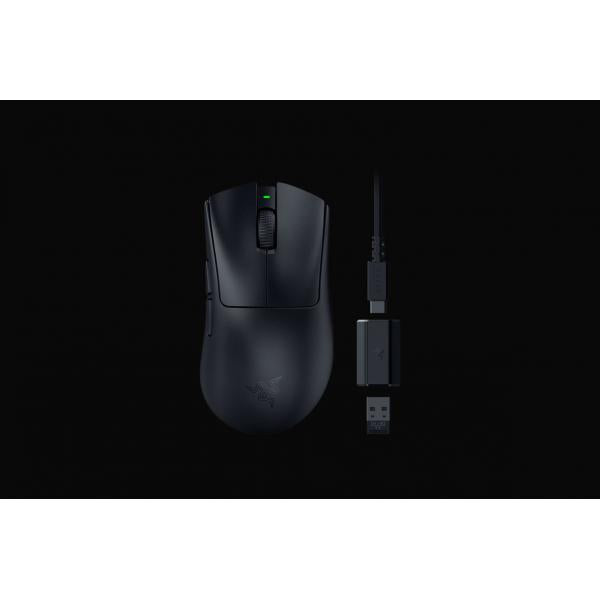 Razer DeathAdder V3 HyperSpeed Schwarz Esport-Maus, 26.000 DPI, 2.4 GHz, 55g, 8000 Hz Abtastrate