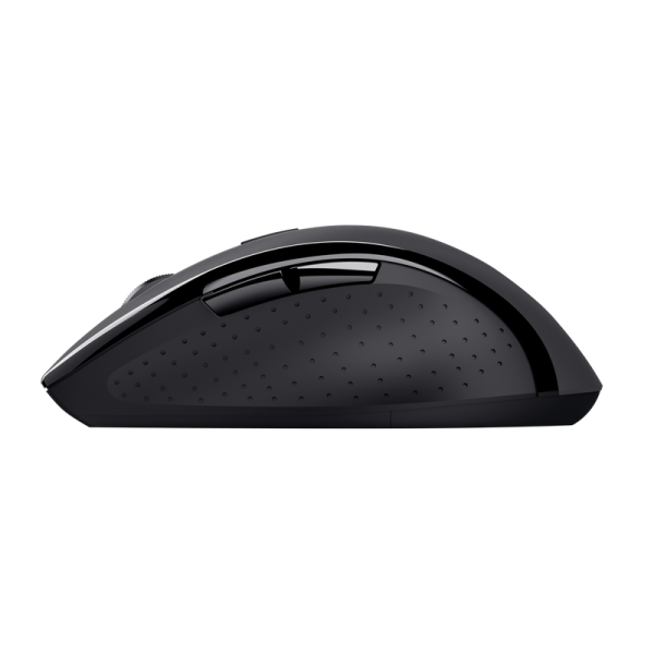MOUSE TRUST WIRELESS YVI+ NEGRO SILENT CLICK 1600DPI AJUSTABLE 6 BOTONES