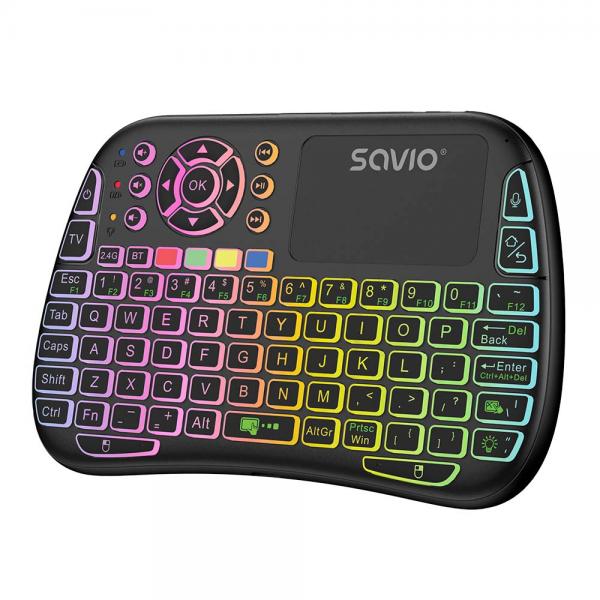 Mini Teclado Inalambrico Smart Tv Savio Kw-04