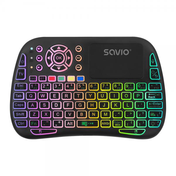 Mini Teclado Inalambrico Smart Tv Savio Kw-04