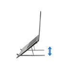 Soporte De Portatil Conceptronic De Aluminio Plegable