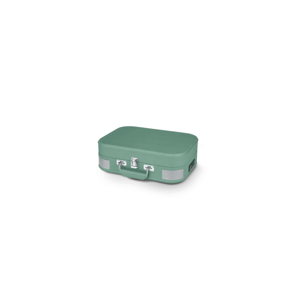 Muse Mt-201 Wg Green / Tocadiscos Con Altavoces