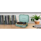 Muse Mt-201 Wg Green / Tocadiscos Con Altavoces