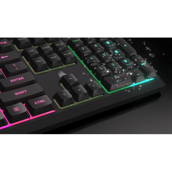 Teclado Gaming Corsair K55 Core Negro Portugues