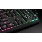 Teclado Gaming Corsair K55 Core Negro Portugues