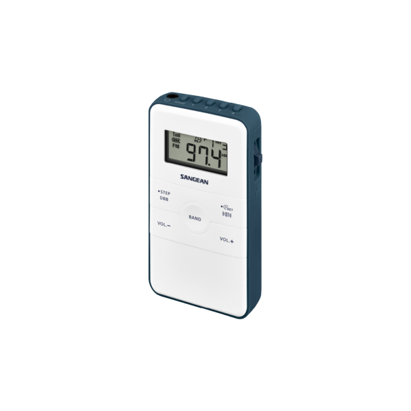 Sangean Dt-140 Blanco Y Azul / Radio Portátil